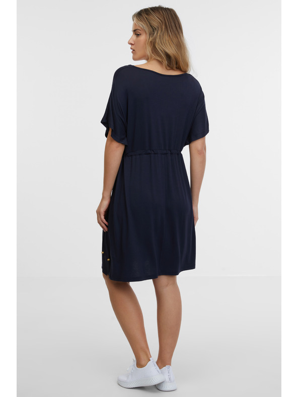 Sam 73 Tmavě modré dámské šaty SAM 73 Leandra