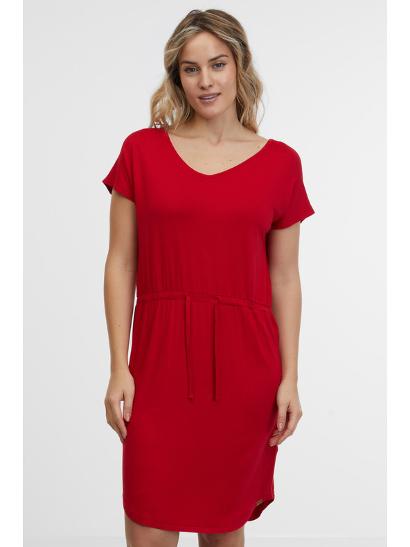 Sam 73 Červené dámské šaty SAM 73 Doria