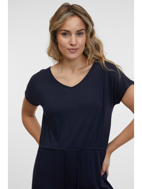 Sam 73 Tmavě modré dámské šaty SAM 73 Doria