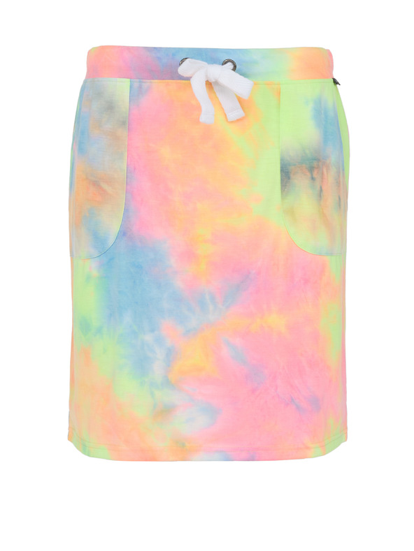 Sam 73 Modro-růžová dámská vzorovaná sukně SAM 73 Tiara