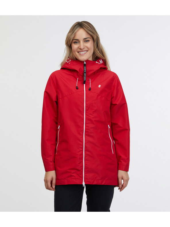 Sam 73 Červená dámská lehká bunda SAM 73 Albina