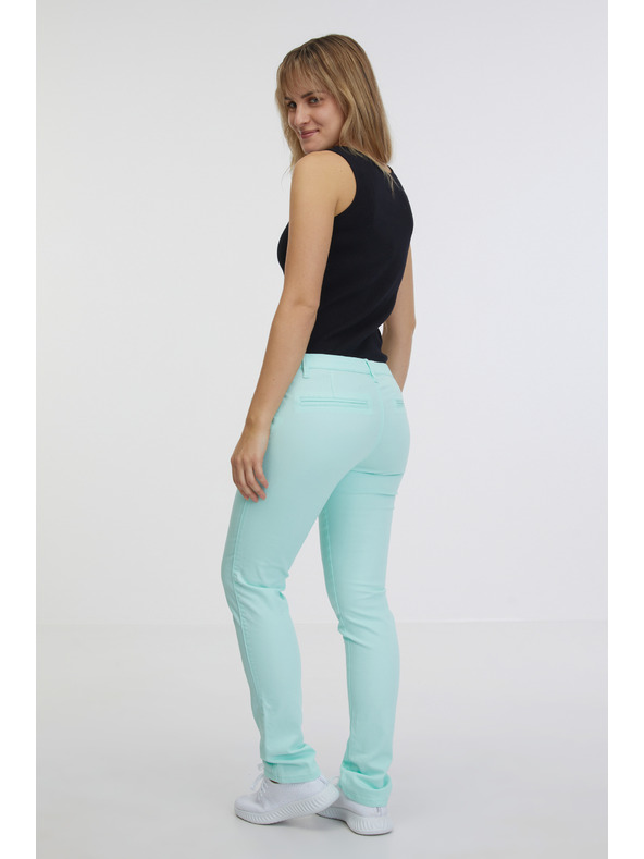 Sam 73 Světle zelené dámské kalhoty SAM 73 Alma