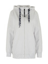 Sam 73 Světle šedá dámská mikina na zip s kapucí SAM 73 Lisa