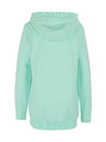 Sam 73 Tyrkysová dámská mikina na zip s kapucí SAM 73 Lisa