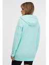 Sam 73 Tyrkysová dámská mikina na zip s kapucí SAM 73 Lisa