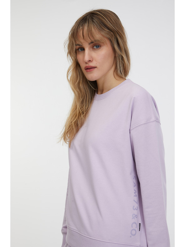 Sam 73 Světle fialová dámská mikina SAM 73 Luana