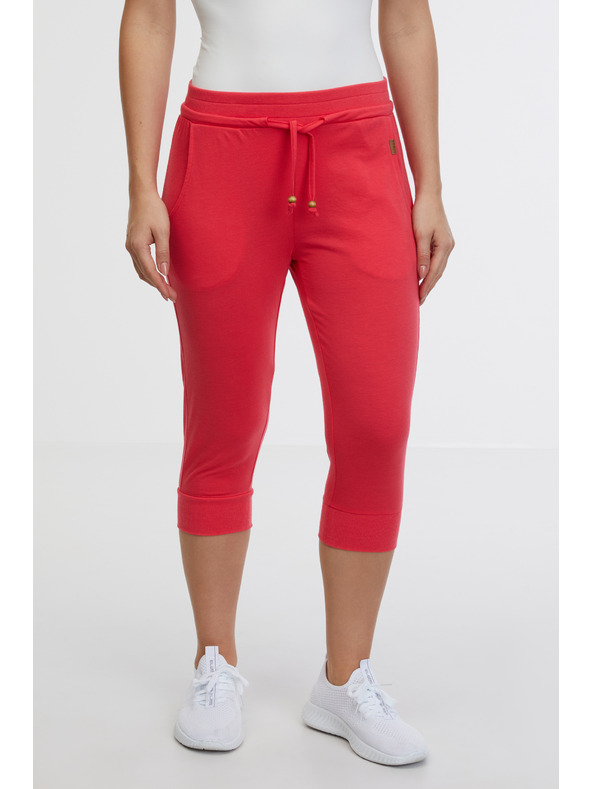 Sam 73 Korálové dámské tříčtvrteční tepláky SAM 73 Camila