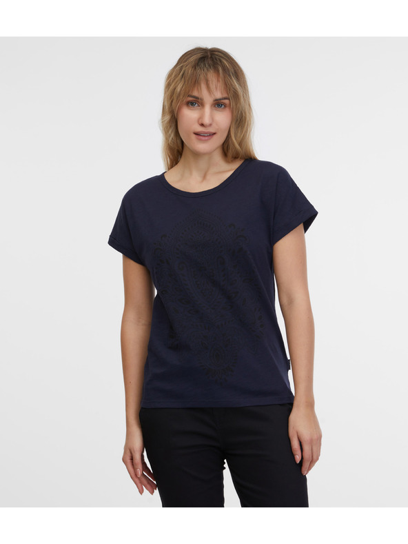 Sam 73 Tmavě modré dámské tričko SAM 73 Nazarena