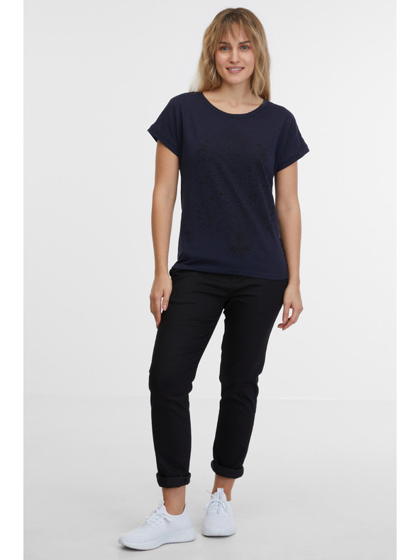 Sam 73 Tmavě modré dámské tričko SAM 73 Nazarena