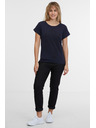 Sam 73 Tmavě modré dámské tričko SAM 73 Nazarena