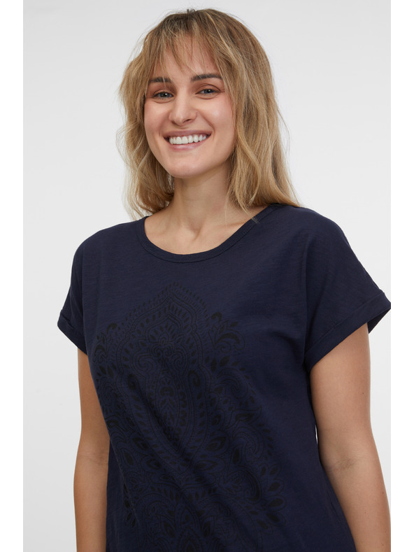 Sam 73 Tmavě modré dámské tričko SAM 73 Nazarena