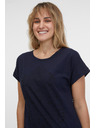 Sam 73 Tmavě modré dámské tričko SAM 73 Nazarena