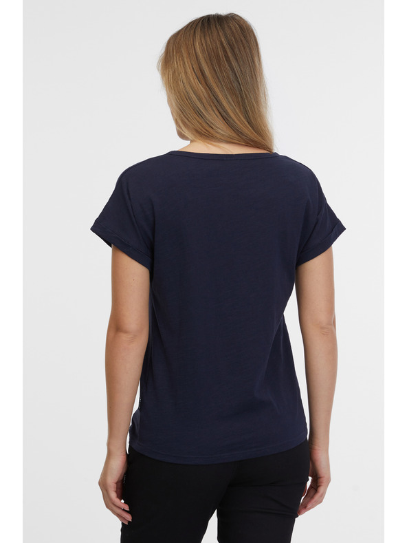 Sam 73 Tmavě modré dámské tričko SAM 73 Nazarena