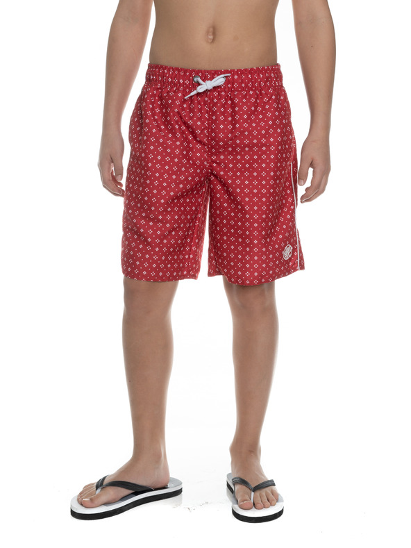 Sam 73 Červené klučičí vzorované plavky SAM 73