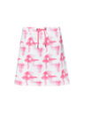 Sam 73 Bílo-růžová holčičí vzorovaná sukně SAM 73