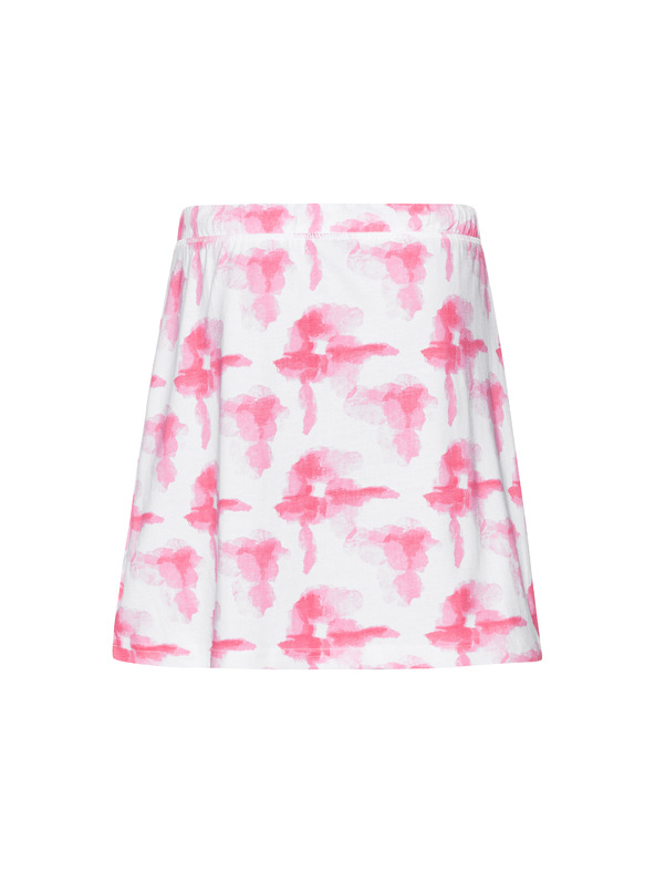 Sam 73 Bílo-růžová holčičí vzorovaná sukně SAM 73