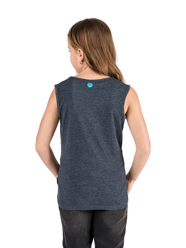 Sam 73 Tmavě modré holčičí tílko s potiskem SAM 73