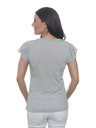 Sam 73 Šedé dámské tričko SAM 73