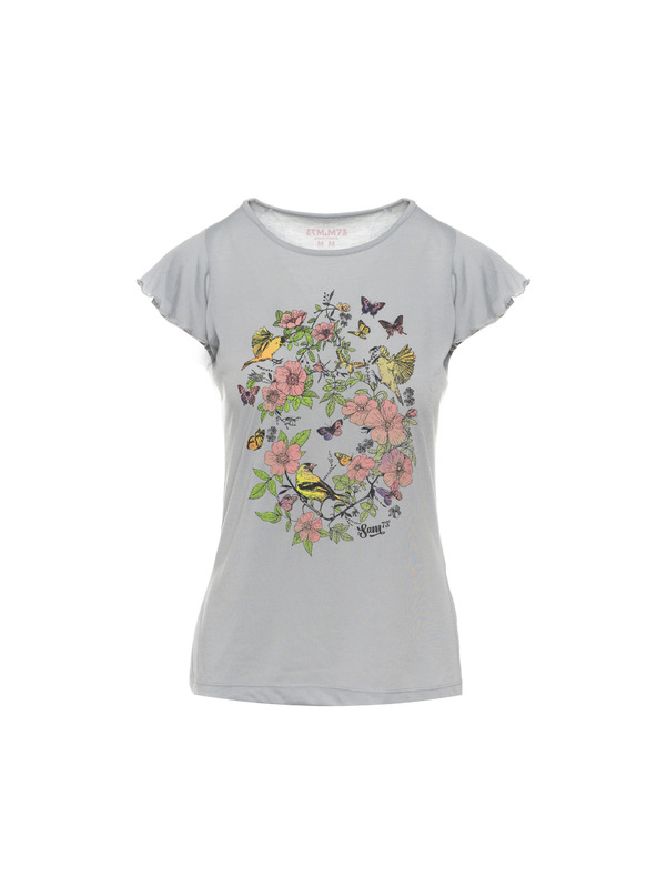 Sam 73 Šedé dámské tričko SAM 73