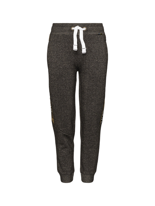 Sam 73 Šedé holčičí žíhané tepláky s lampasem SAM 73 Lexi