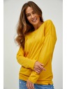 Sam 73 Žluté dámské basic tričko s dlouhým rukávem SAM 73 Azuka