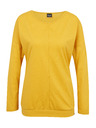 Sam 73 Žluté dámské basic tričko s dlouhým rukávem SAM 73 Azuka