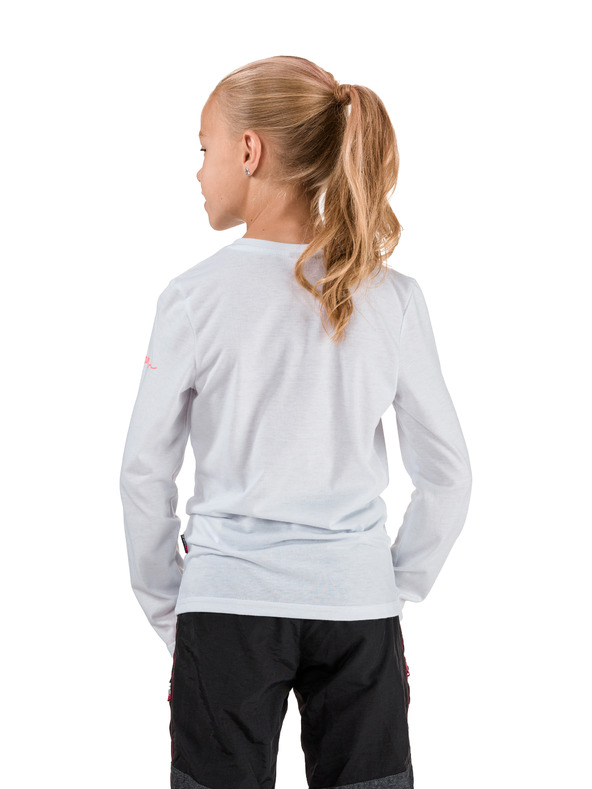 Sam 73 Bílé holčičí tričko s potiskem SAM 73 Camilla