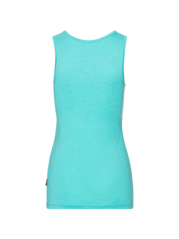 Sam 73 Tyrkysové dámské tílko s nápisem SAM 73