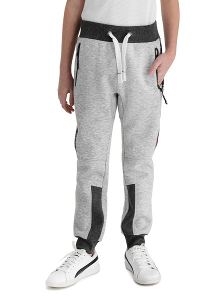 Sam 73 Světle šedé klučičí tepláky SAM 73