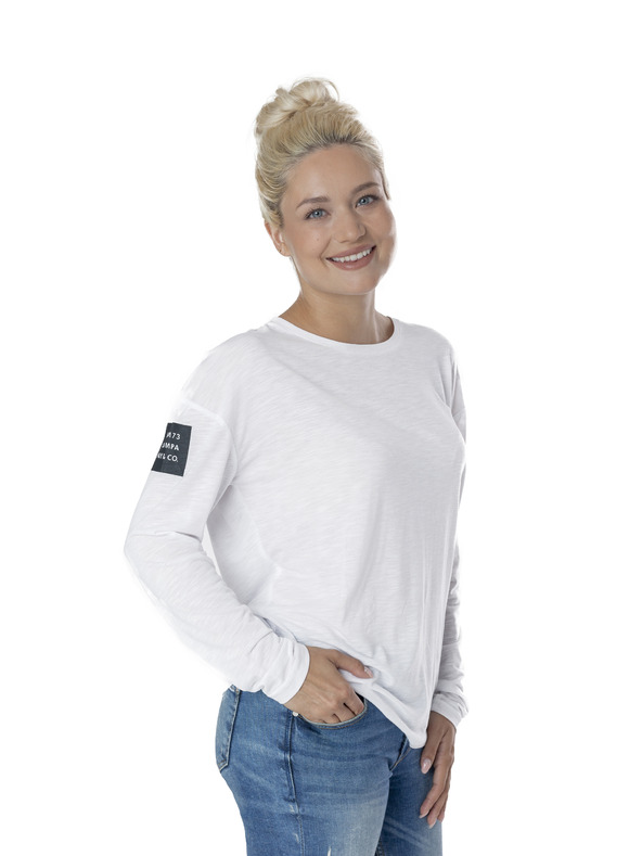 Sam 73 Bílé dámské tričko SAM 73