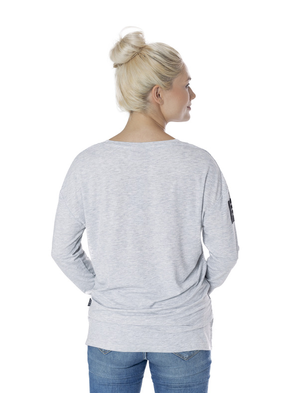 Sam 73 Světle šedé dámské tričko SAM 73