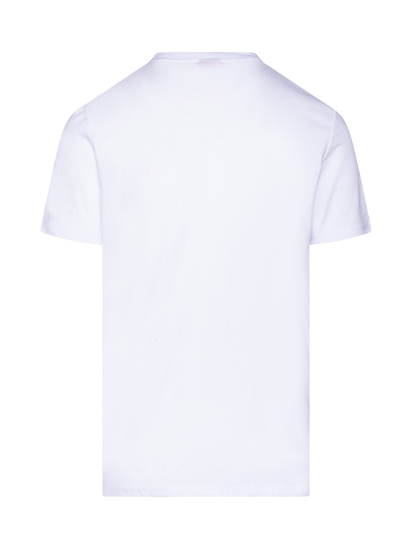 Sam 73 Bílé pánské tričko s potiskem SAM 73