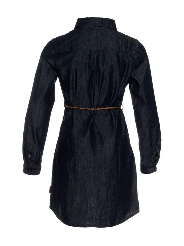 Sam 73 Tmavě modré holčičí košilové šaty SAM 73