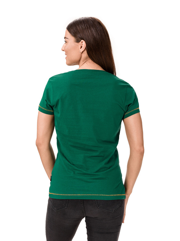 Sam 73 Zelené dámské tričko SAM 73 Cerina