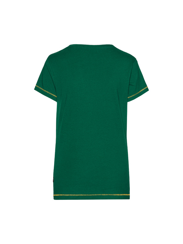 Sam 73 Zelené dámské tričko SAM 73 Cerina