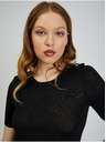 Orsay Černé dámské svetrové tričko ORSAY