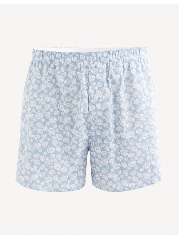 Celio Modré pánské trenýrky Celio Giwoshell