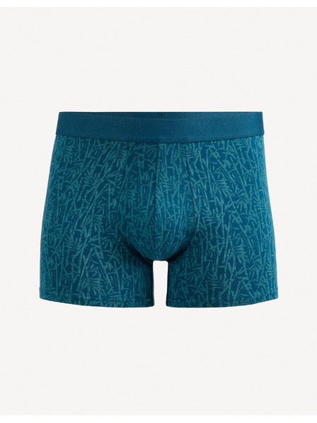 Celio Modré pánské vzorované boxerky Celio Jibobamb
