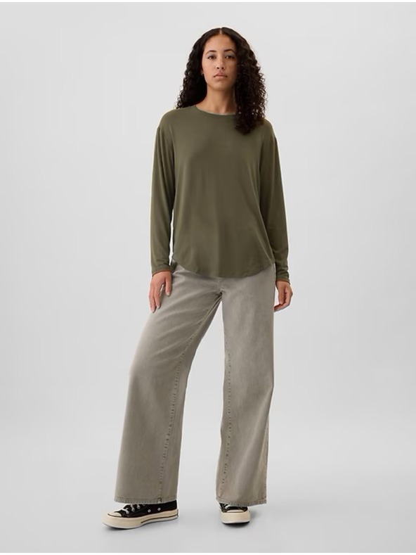 GAP Tričko s dlouhým rukávem Gap