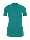 Orsay Zelené dámské tričko s krátkým rukávem ORSAY