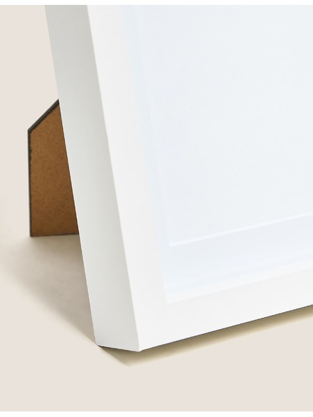 Marks & Spencer Dřevěný fotorámeček 13 x 18 cm Marks & Spencer bílá