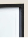 Marks & Spencer Dřevěný fotorámeček 13 x 18 cm Marks & Spencer černá