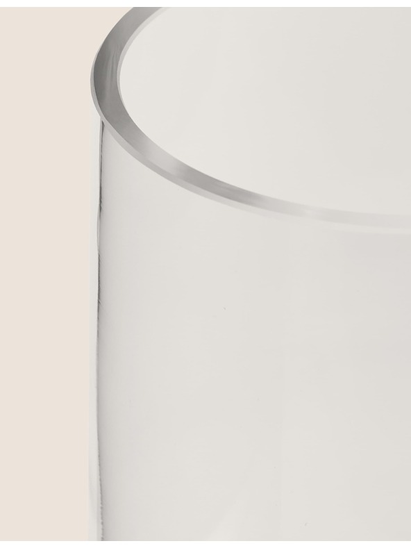 Marks & Spencer Malá válcová váza Marks & Spencer béžová