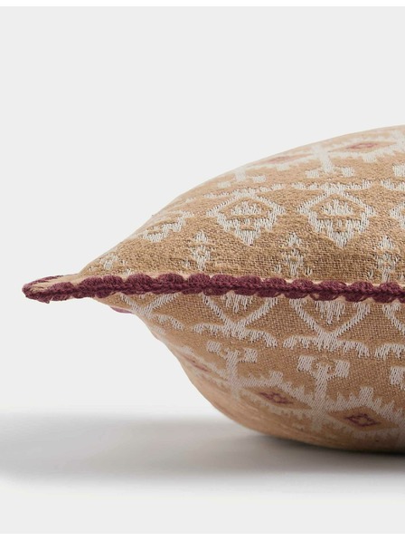 Marks & Spencer Vyšívaná přikrývka Sierra z čisté bavlny Marks & Spencer fialová