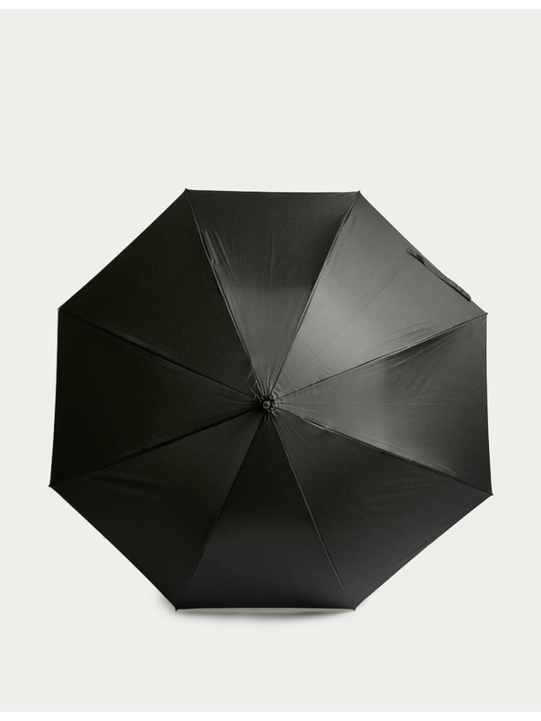 Marks & Spencer Velký deštník z recyklovaného polyesteru s technologií Windtech™ Marks & Spencer černá