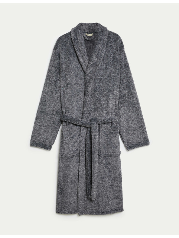 Marks & Spencer Flísový župan Supersoft Marks & Spencer šedá