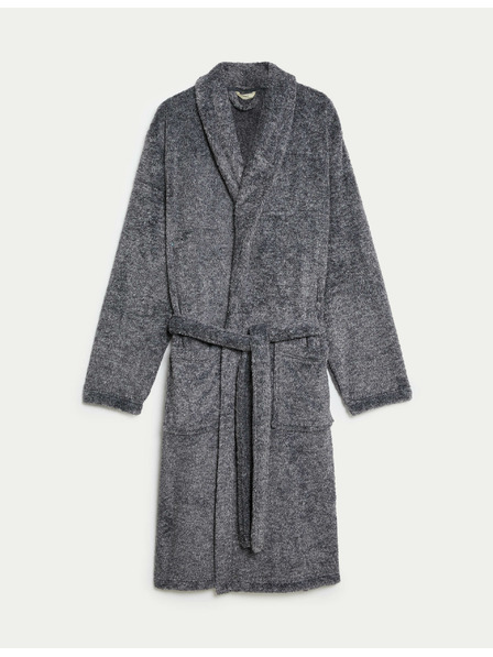 Marks & Spencer Flísový župan Supersoft Marks & Spencer šedá