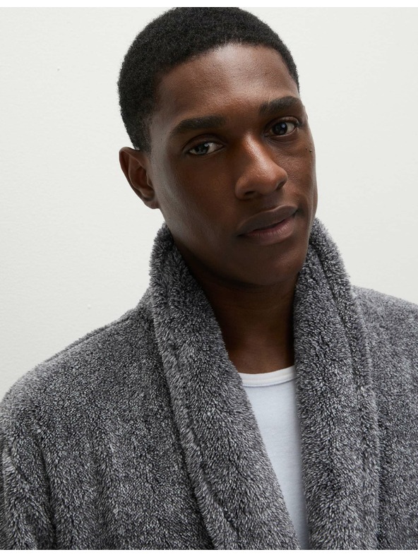 Marks & Spencer Flísový župan Supersoft Marks & Spencer šedá