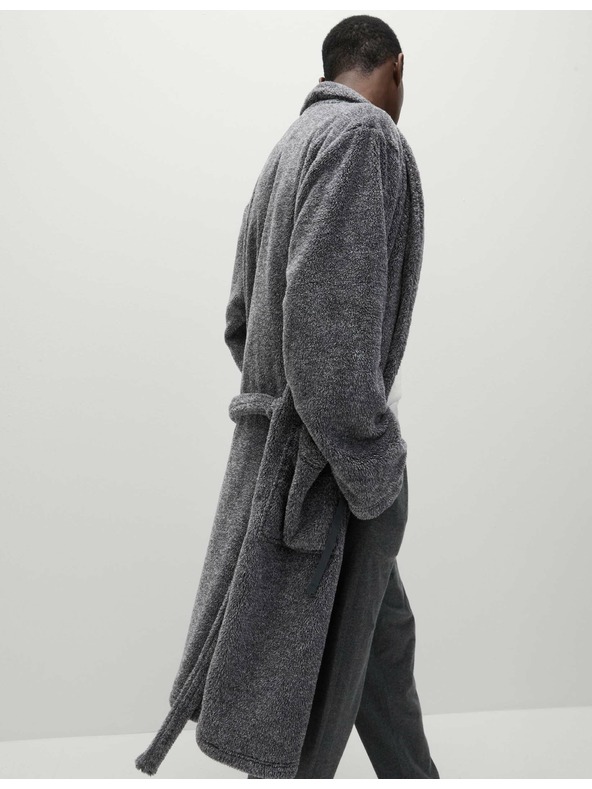 Marks & Spencer Flísový župan Supersoft Marks & Spencer šedá