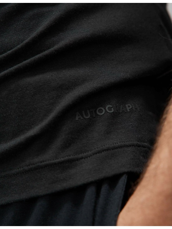 Marks & Spencer Tílko z bavlněné směsi Supima® Marks & Spencer černá